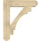 Ekena Millwork Merced Craftsman Rough Sawn Bracket, Douglas Fir, 6"W x 32"D x 38"H BKT06X32X38MRC04RDF - alternate 3